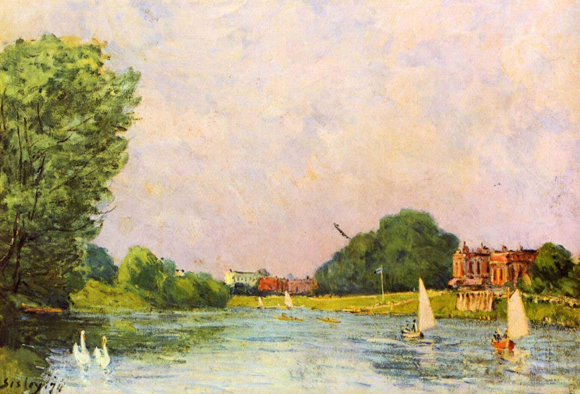 River Thames at Hampton Court